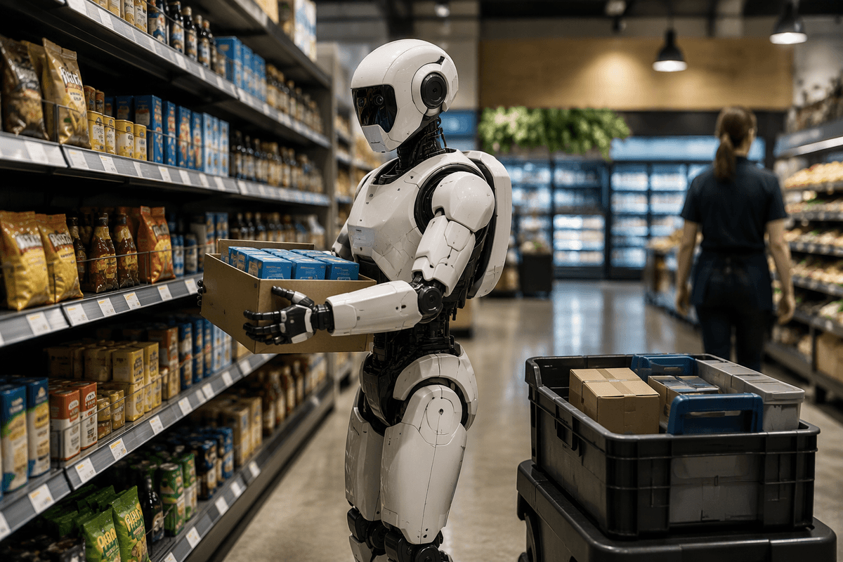Humanoid Robots Are Moving Into Retail Work