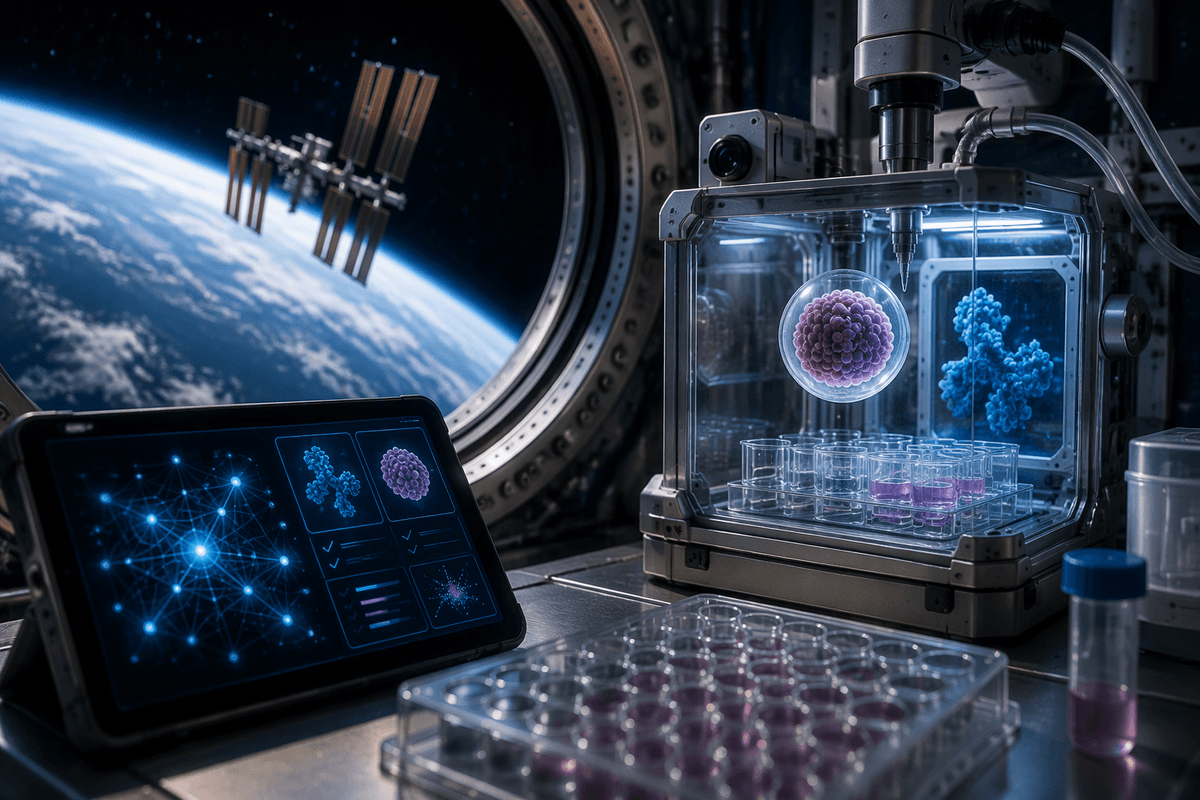 Could AI Help Discover New Medicines in Space?